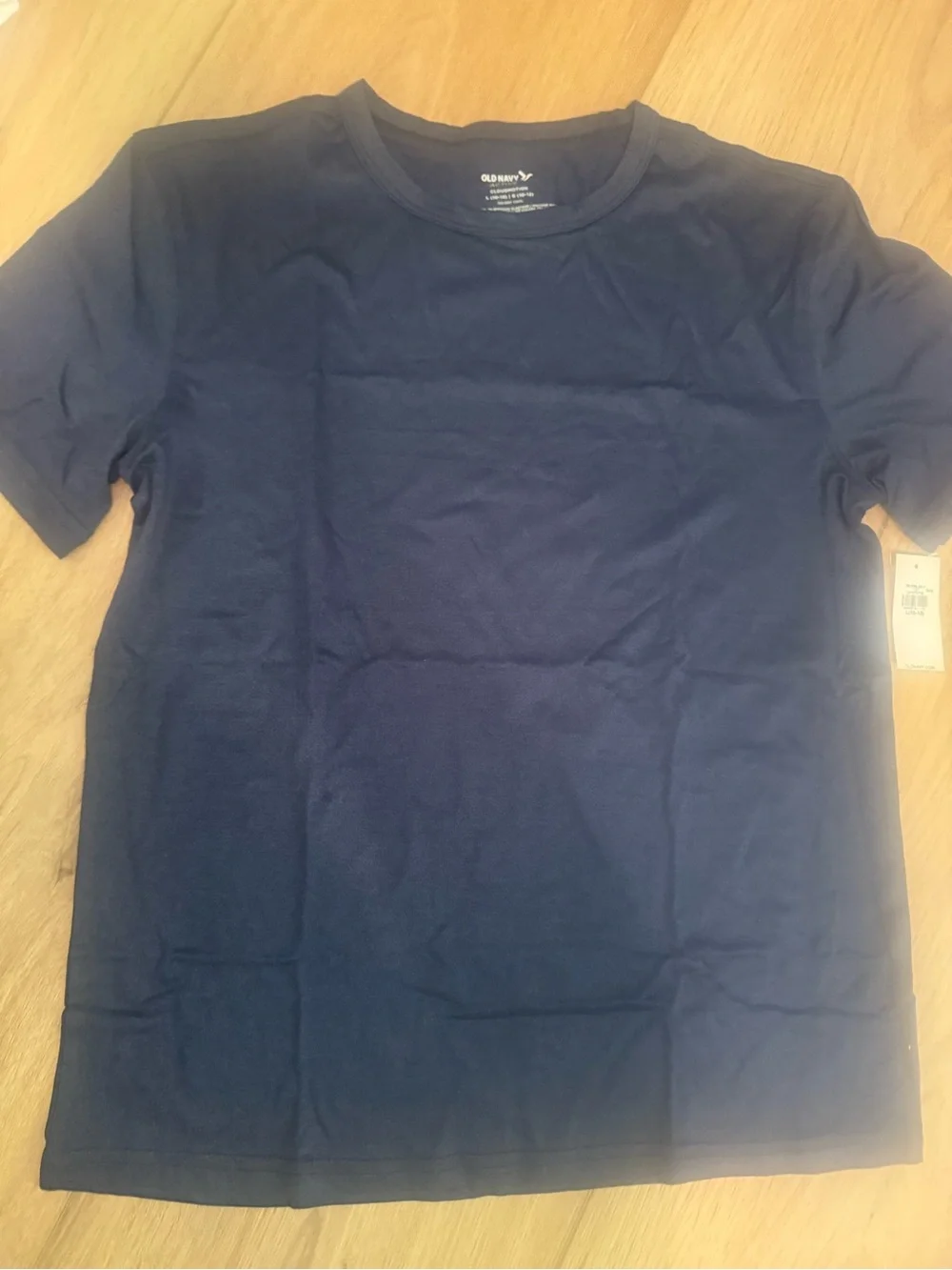 Old Navy Active Cloudmotion Navy Short Sleeve Crew Neck Tee - Kids